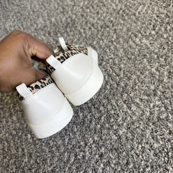 Vionic Winny Women's Casual Sneaker Natural Leopard Lace Up Shoe Size 8 Wide NEW - Picture 6 of 7